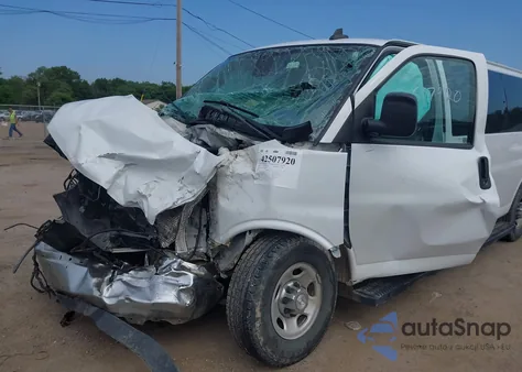 2020 Chevrolet Express G3500 Rwd 3500 Extended Wheelbase Lt from USA, damaged, VIN 1GAZGPFGXL1162855